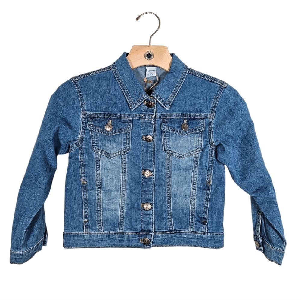 Newness Kids Blue Denim Jean Jacket Size 9